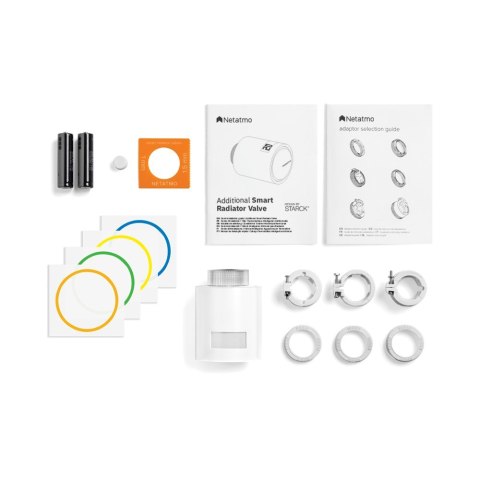 Zestaw: termostat + 3 zawory Netatmo NBU-NTH-NAV