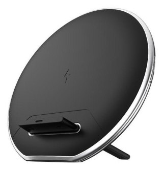 Denver QI chargers QI Charging pad Smartfon Czarny, Srebrny USB Bezprzewodowe ładowanie Wewnętrzna, Zewnętrzna
