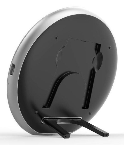 Denver QI chargers QI Charging pad Smartfon Czarny, Srebrny USB Bezprzewodowe ładowanie Wewnętrzna, Zewnętrzna
