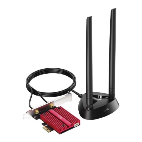 Karta sieciowa Cudy WE9300S WiFi 7 BE9400 BT 5.4 PCI-E Karta sieciowa Cudy WE9300S WiFi 7 BE9400 BT 5.4 PCI-E