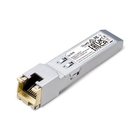 TP-Link TL-SM331T moduł przekaźników sieciowych Swiatłowód 1250 Mbit/s SFP 850 nm TP-Link TL-SM331T moduł przekaźników sieciowych Swiatłowód 1250 Mbit/s SFP 850 nm