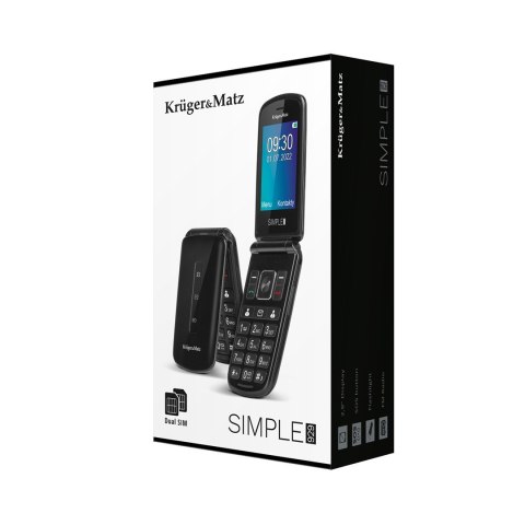 KRUGER & MATZ TELEFON DLA SENIORA SIMPLE 929 KRUGER & MATZ TELEFON DLA SENIORA SIMPLE 929