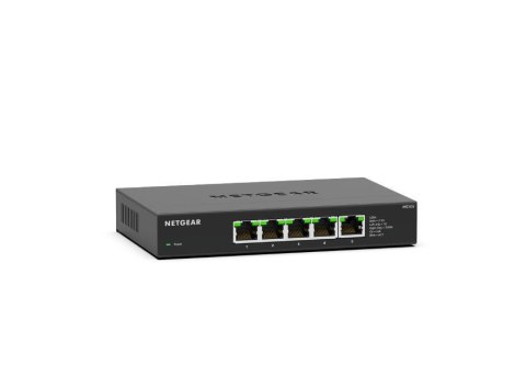 NETGEAR MS305-100EUS łącza sieciowe Nie zarządzany 2.5G Ethernet (100/1000/2500) Czarny NETGEAR MS305-100EUS łącza sieciowe Nie zarządzany 2.5G Ethernet (100/1000/2500) Czarny