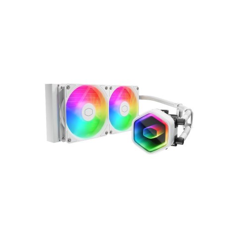 Cooler Master chłodzenie wodne MasterLiquid 240 Core II ARGB White Cooler Master chłodzenie wodne MasterLiquid 240 Core II ARGB White
