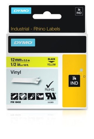 DYMO 12mm RHINO Coloured Vinyl taśmy do etykietowania D1