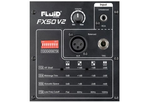 Fluid Audio FX50 V2 - Aktywny monitor studyjny Fluid Audio FX50 V2 - Aktywny monitor studyjny