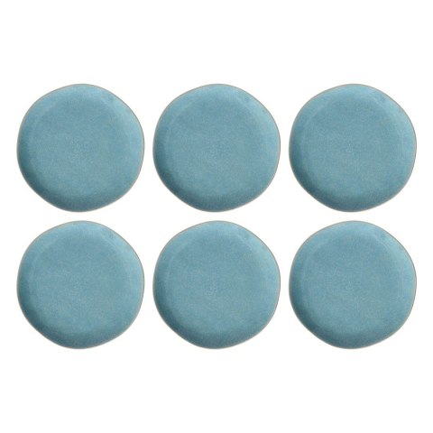 ROSE&TULIPANI CONCERTO FUSE AZZURRO Zestaw 6 talerzy obiadowych 27 cm ROSE&TULIPANI CONCERTO FUSE AZZURRO Zestaw 6 talerzy obiadowych 27 cm