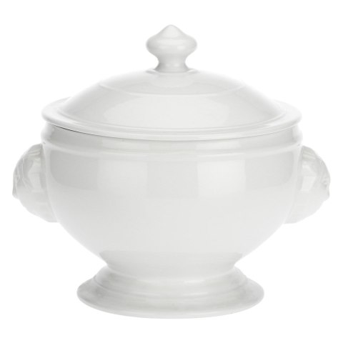 Waza do zupy z pokrywką Chimera lew - Biały, 3 ltr Waza do zupy z pokrywką Chimera lew - Biały, 3 ltr