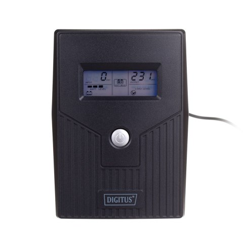 Zasilacz awaryjny UPS DIGITUS DN-170063-LCD (Desktop; 600VA) Zasilacz awaryjny UPS DIGITUS DN-170063-LCD (Desktop; 600VA)