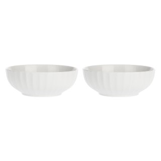 Zestaw 2 misek do sałatek Pieve - Biały, 26 cm