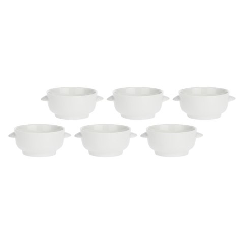 Zestaw 6 misek na zupę Terrine - Biały, 12.5 cm Zestaw 6 misek na zupę Terrine - Biały, 12.5 cm