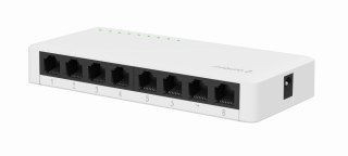 Gembird NSW-G8-01 łącza sieciowe Nie zarządzany Gigabit Ethernet (10/100/1000) Biały