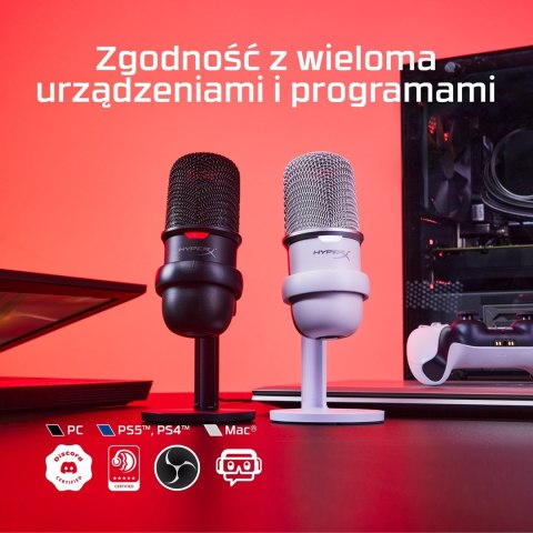 Mikrofon HyperX SoloCast biały (519T2AA)