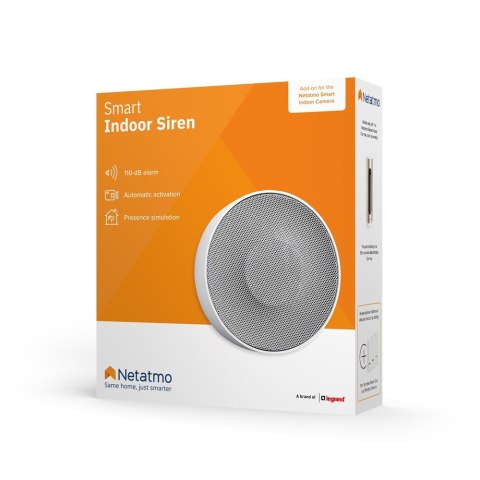 Netatmo NA-NIS01 Syrena bezprzewodowa Wewnętrzna Biały Netatmo NA-NIS01 Syrena bezprzewodowa Wewnętrzna Biały