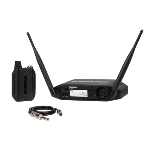 Shure GLXD14+E-Z4 - Cyfrowy system bezprzewodowy DUAL BAND z nadajnikiem bodypack i kablem gitarowym WA302 Shure GLXD14+E-Z4 - Cyfrowy system bezprzewodowy DUAL BAND z nadajnikiem bodypack i kablem gitarowym WA302