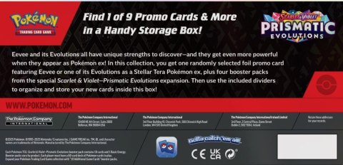 Karty TCG: Scarlet & Violet - Prismatic Evolutions - Surprise Box Collection