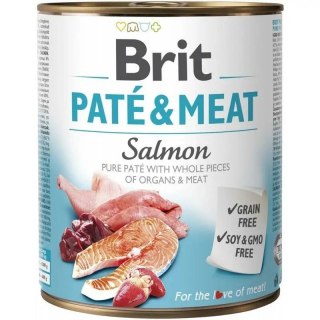 BRIT PATE&MEAT SALMON 800g