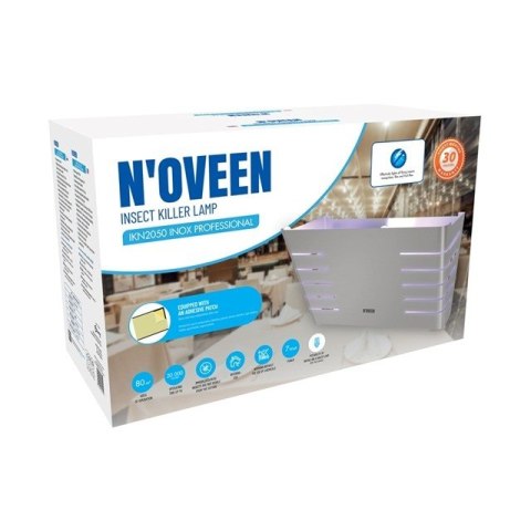 Lampa Owadobójcza na lepy NOVEEN IKN2050 INOX PROFESSIONAL Lampa Owadobójcza na lepy NOVEEN IKN2050 INOX PROFESSIONAL
