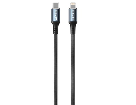 Kabel do ladowania Havit USB-C - Lightning CB6311 (czarny) Kabel do ladowania Havit USB-C - Lightning CB6311 (czarny)