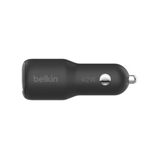 BELKIN ŁADOWARKA SAMOCHODOWA PODWÓJNA USB-C, USB-A 42W, PD