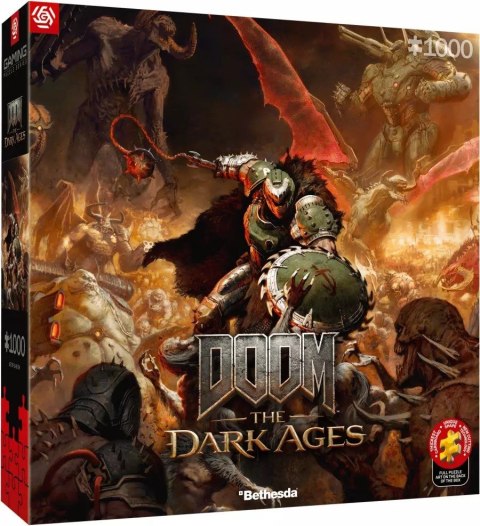 Good Loot Gaming Puzzle: Doom The Dark Ages Slayer's Rage 1000 elementów Good Loot Gaming Puzzle: Doom The Dark Ages Slayer's Rage 1000 elementów