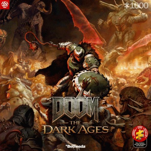 Good Loot Gaming Puzzle: Doom The Dark Ages Slayer's Rage 1000 elementów Good Loot Gaming Puzzle: Doom The Dark Ages Slayer's Rage 1000 elementów