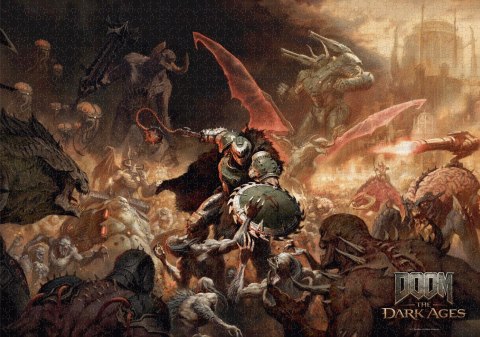 Good Loot Gaming Puzzle: Doom The Dark Ages Slayer's Rage 1000 elementów Good Loot Gaming Puzzle: Doom The Dark Ages Slayer's Rage 1000 elementów