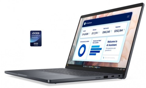 Laptop Dell Pro 14 Premium PA14250 W11P Ultra 5 238V/32GB/512GB/14.0 FHD+/Arc/FgrPr/Cams&Mic/WLAN+BT/BcklKb/3C/vPro/3YPS Magnesi