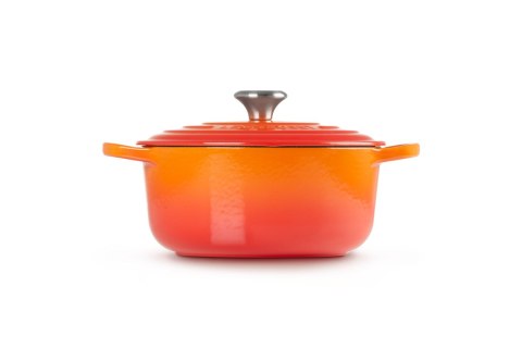 Le Creuset Signature Roaster okrągły piekarnik 22cm czerwony Le Creuset Signature Roaster okrągły piekarnik 22cm czerwony