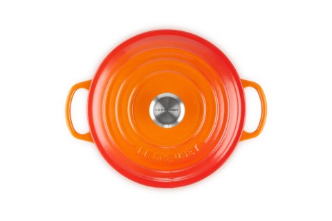 Le Creuset Signature Roaster okrągły piekarnik 22cm czerwony Le Creuset Signature Roaster okrągły piekarnik 22cm czerwony