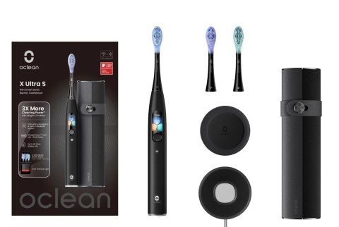 Oclean X Ultra S - szczoteczka elektryczna, czarna Oclean X Ultra S - szczoteczka elektryczna, czarna