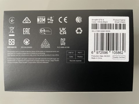 SMARTWATCH Amazfit GTS 4 Rosebud Pink
