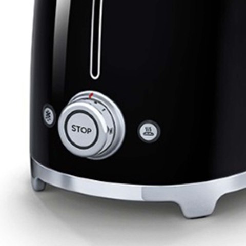 Smeg TSF01BLEU toster 6 2 kaw. 950 W Czarny Smeg TSF01BLEU toster 6 2 kaw. 950 W Czarny
