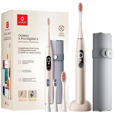 Zestaw szczoteczek sonicznych Oclean X Pro Digital Set (Złoty)