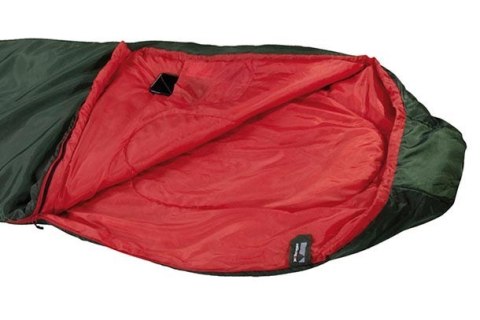 High Peak Lite Pak 1200 Śpiwór typu mumia Poliester Zielony, Czerwony