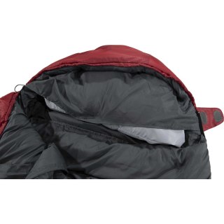 Śpiwór High Peak Redwool 3 220 x 80 x 50 cm bordowo-szary lewy 23085