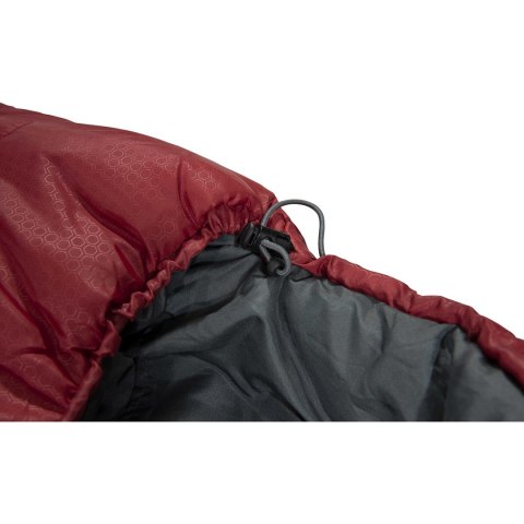 Śpiwór High Peak Redwool 3 220 x 80 x 50 cm bordowo-szary lewy 23085 Śpiwór High Peak Redwool 3 220 x 80 x 50 cm bordowo-szary lewy 23085