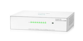 Aruba Instant On 1430 8G Nie zarządzany L2 Gigabit Ethernet (10/100/1000) Biały