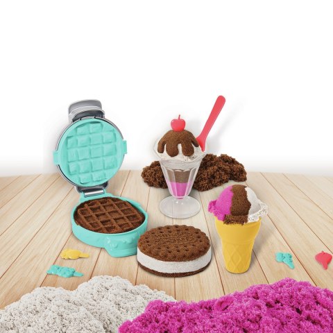Kinetic Sand Piasek kinetyczny Lodowe specjały p4 6059742 Spin Master