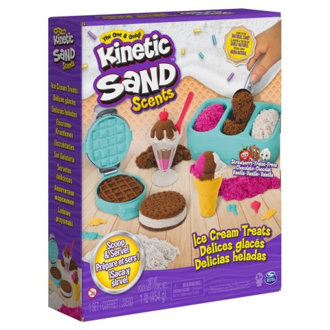 Kinetic Sand Piasek kinetyczny Lodowe specjały p4 6059742 Spin Master