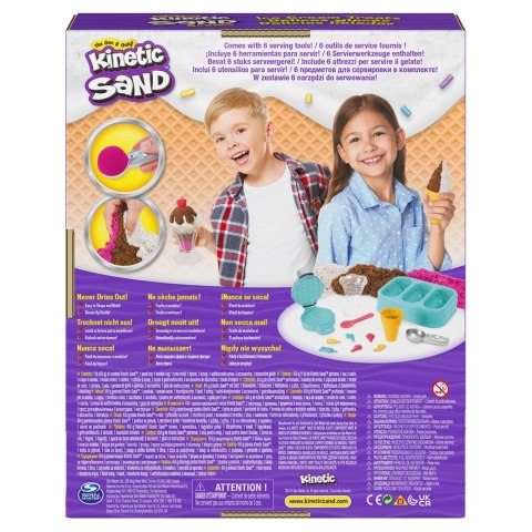 Kinetic Sand Piasek kinetyczny Lodowe specjały p4 6059742 Spin Master