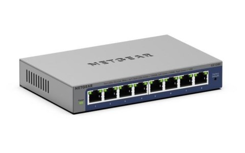 NETGEAR GS108Ev4 Nie zarządzany L2/L3 Gigabit Ethernet (10/100/1000) Szary NETGEAR GS108Ev4 Nie zarządzany L2/L3 Gigabit Ethernet (10/100/1000) Szary