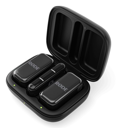 RODE Wireless Micro - 2-kanałowy cyfrowy system bezprzewodowy (USB-C, Czarny) RODE Wireless Micro - 2-kanałowy cyfrowy system bezprzewodowy (USB-C, Czarny)