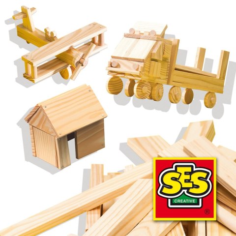 SES Creative Children's Woodwork Set de Luxe
