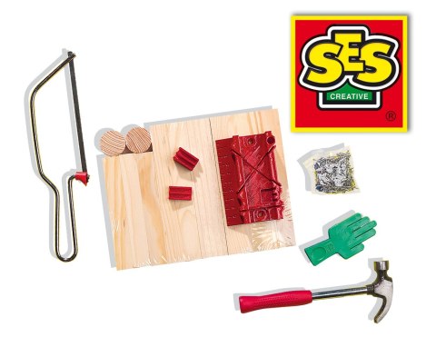 SES Creative Children's Woodwork Set de Luxe