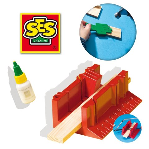 SES Creative Children's Woodwork Set de Luxe