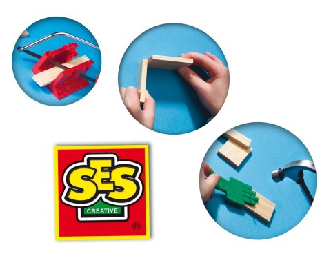 SES Creative Children's Woodwork Set de Luxe