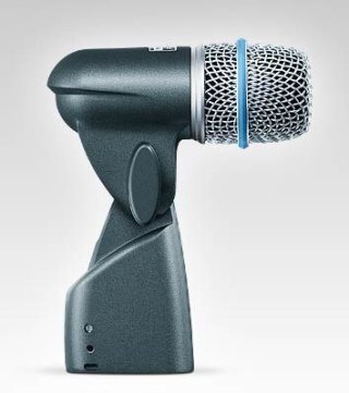 Shure BETA 56A mikrofon Czarny, Srebrny Mikrofon studyjny