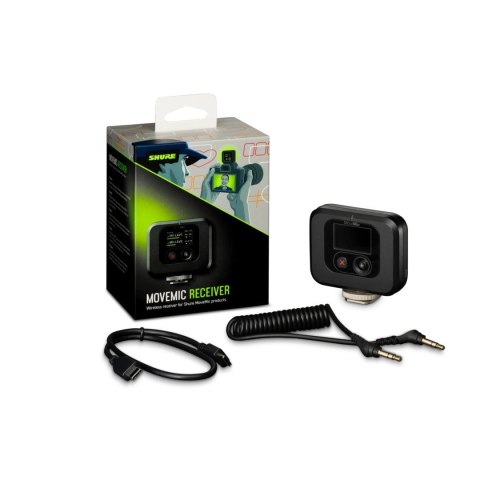 Shure MV-R-Z6 Odbiornik mikrofonu bezprzewodowego Mocowanie kamery Shure MV-R-Z6 Odbiornik mikrofonu bezprzewodowego Mocowanie kamery