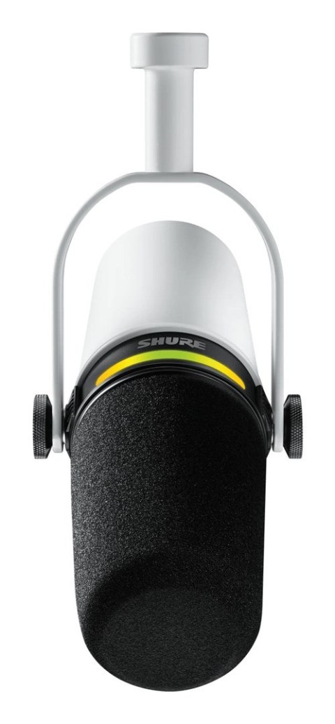 Shure MV7+-W - Mikrofon lektorski/wokalny ze złączem XLR/USB-C Białyv Shure MV7+-W - Mikrofon lektorski/wokalny ze złączem XLR/USB-C Białyv